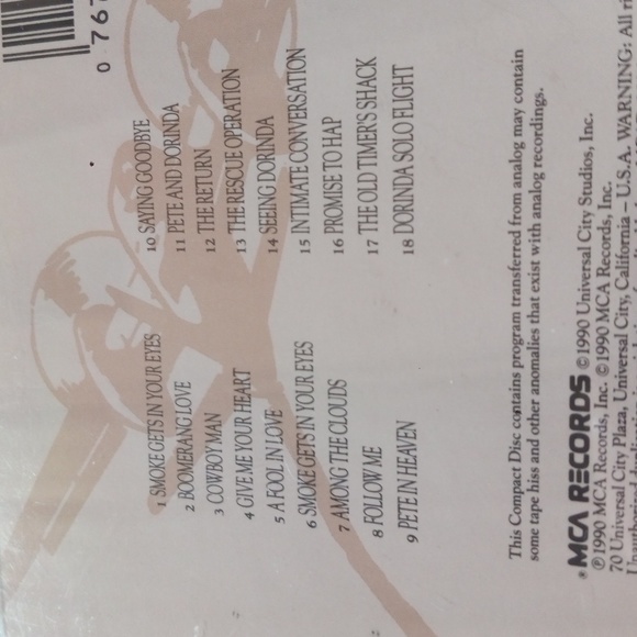 Steven Spielberg's "Always" film Soundtrack CD - Picture 2 of 5